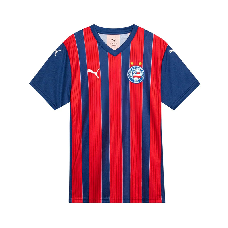 CAMISA DO BAHIA 25/26 VERMELHO E AZUL