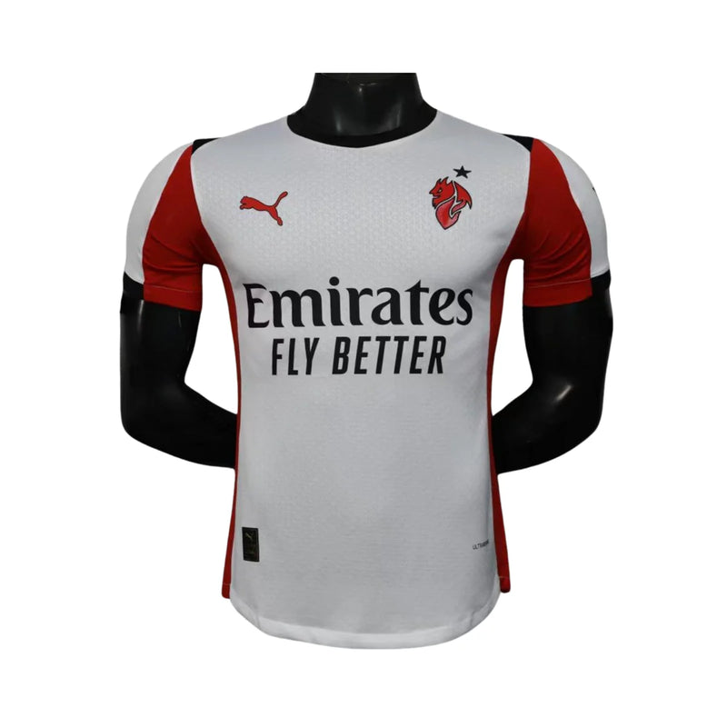 CAMISA VERSÃO PLAYER DO MILAN 25/26 BRANCO