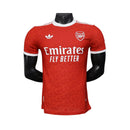 CAMISA VERSÃO PLAYER DO ARSENAL 25/26 VERMELHO