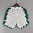 Shorts Dallas Mavericks Urban Edition White Green NBA