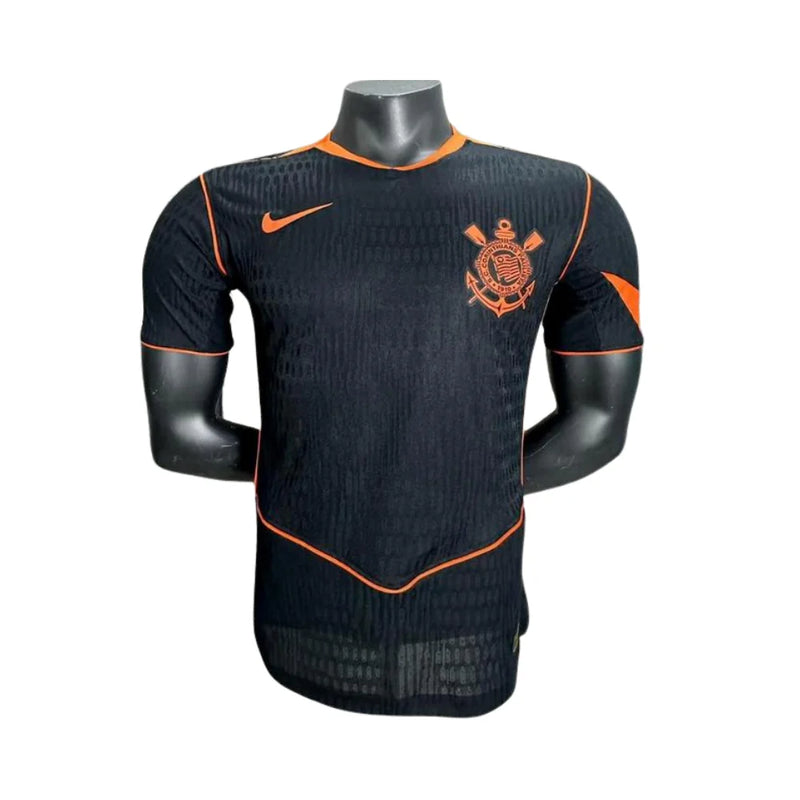 CAMISA VERSÃO PLAYER DO CORINTHIANS 25/26 PRETO