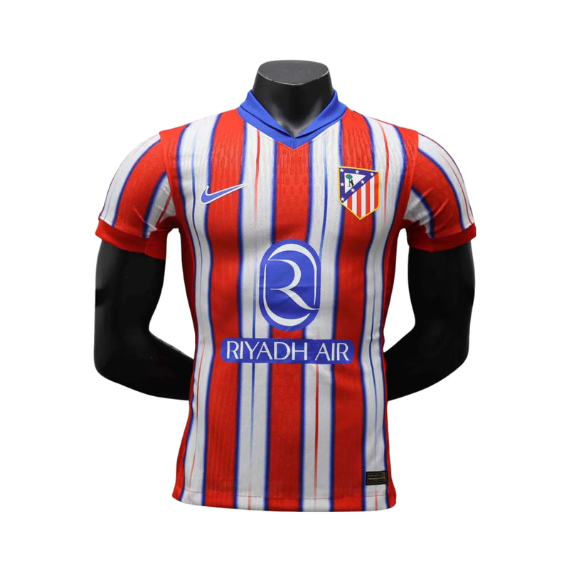 CAMISA VERSÃO PLAYER DO ATLETICO DE MADRID 25/26 VERMELHO E BRANCO