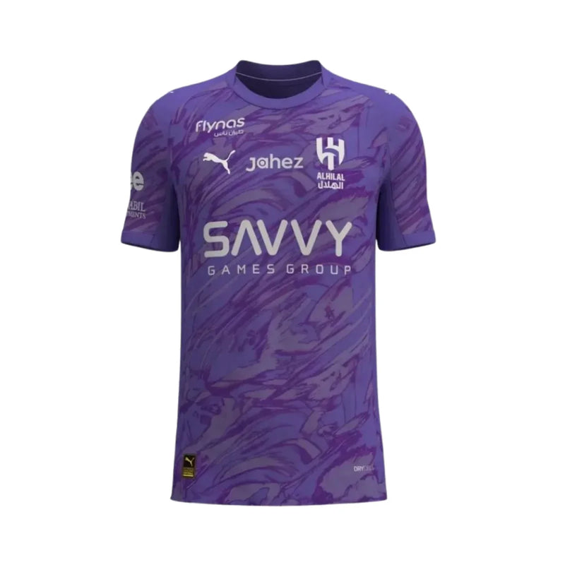 CAMISA DO AL HILAL 25/26 ROXO GOLEIRO