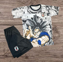 Conjunto Infantil Seleção Japão - Versão Goku