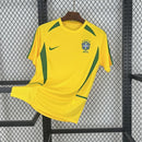 CAMISA DO BRASIL AMARELA 2002 - RETRÔ
