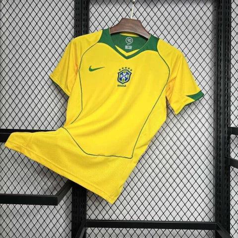 CAMISA DO BRASIL AMARELA 2004 - RETRÔ