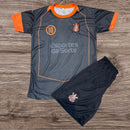 Conjunto Infantil Corinthians 2026 - Preta / Laranja