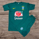 Conjunto Infantil Seleção Brasil 26/27 - Treino Verde