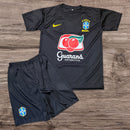 Conjunto Infantil Seleção Brasil 26/27 - Treino Preta