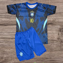 Conjunto Infantil Seleção Brasil 26/27 - Azul