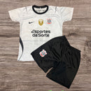 Conjunto Infantil Corinthians 2024 - Branca