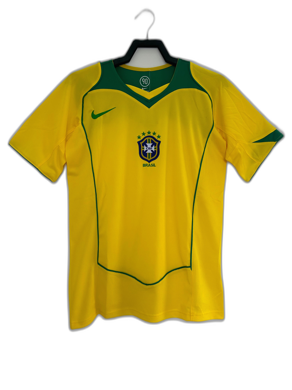 Camisa Brasil I 2004 - Versão Retrô