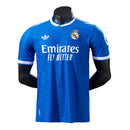 CAMISA VERSÃO PLAYER DO REAL MADRID 25/26 AZUL